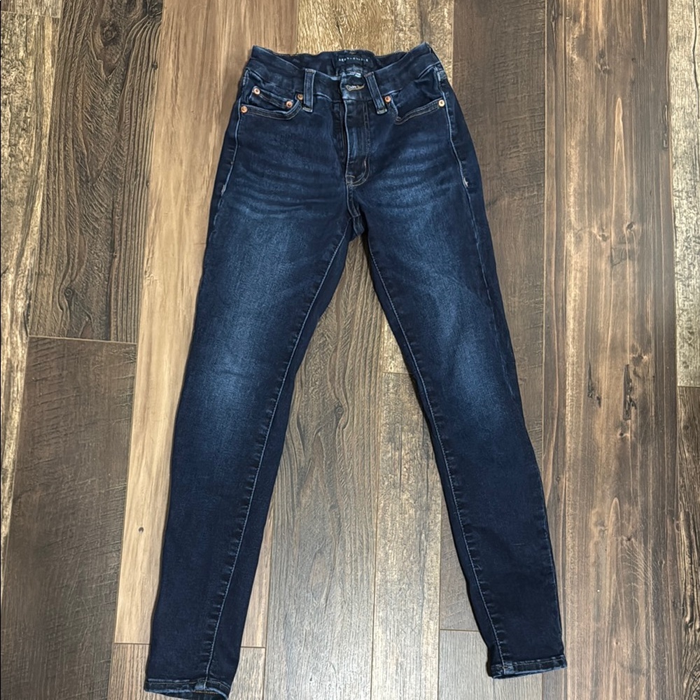 Aeropostale Blue Skinny Jeans